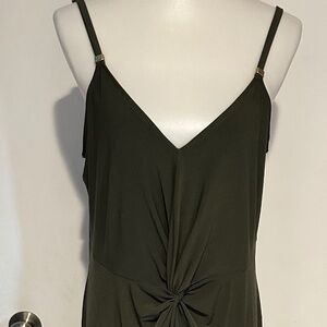 Michael Kors Women’s Sleeveless Olive‎ Green Dress - Size XL - NEW With Tags.